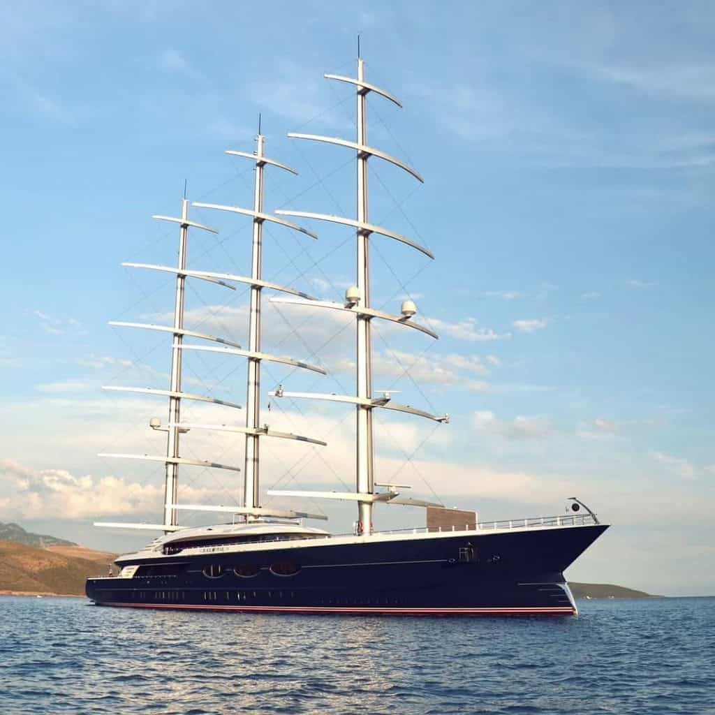 black pearl mega yacht