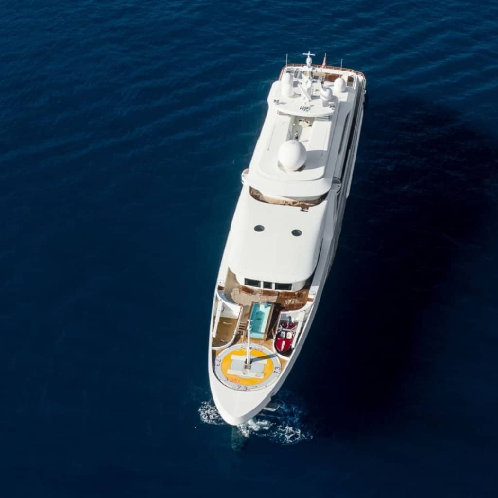 elements yacht drone front image 1