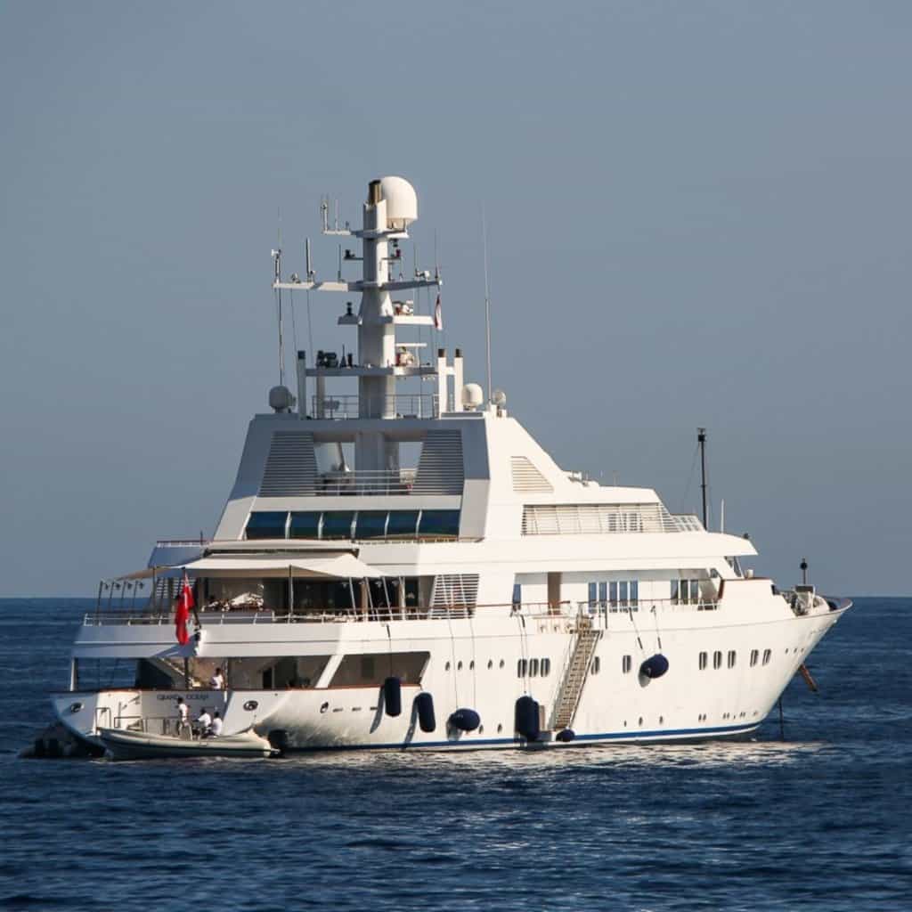 grand ocean yacht side view