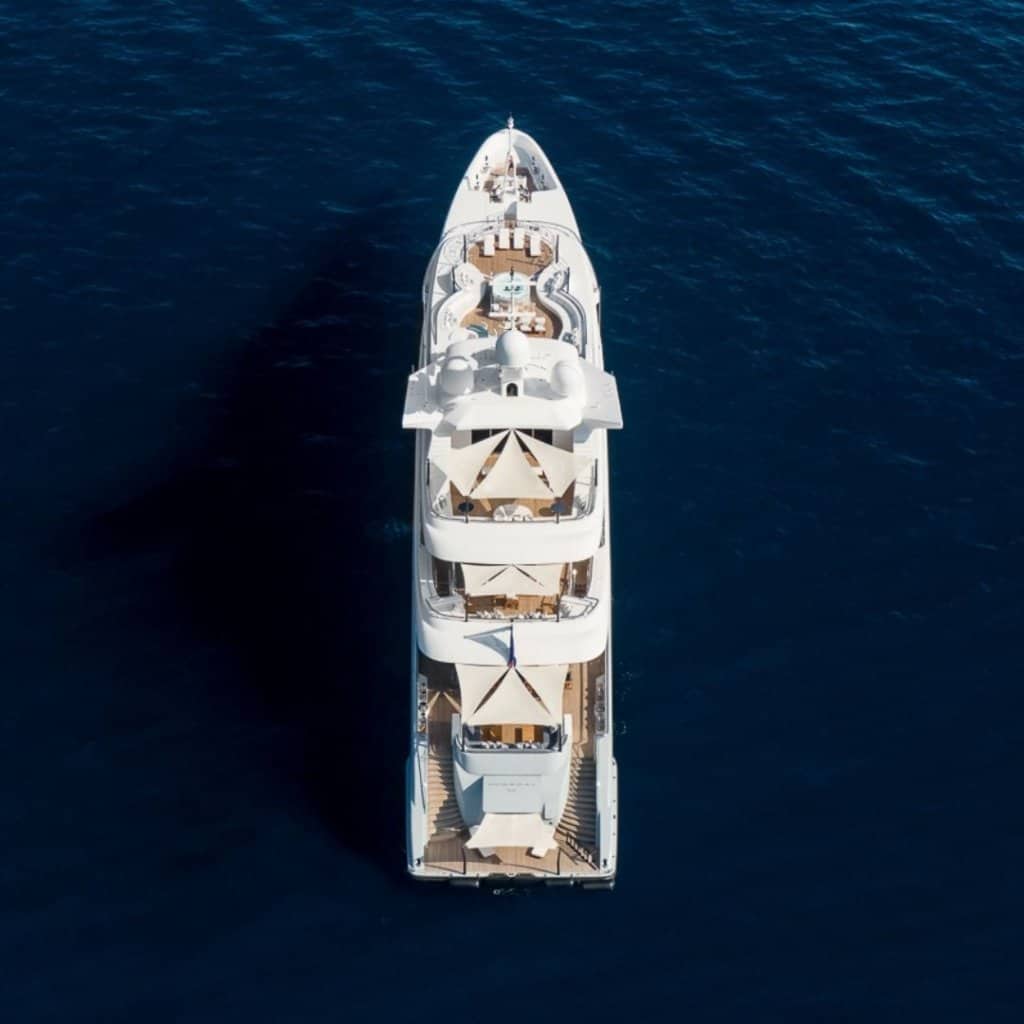 odessa ii yacht drone