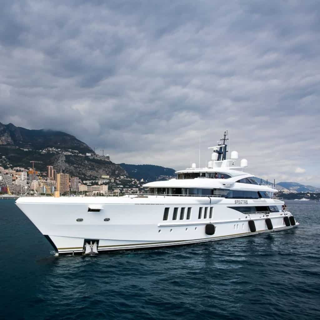 spectre yacht front